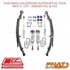 PHAT BARS CALOFFROAD PLATINUM FOX TOUR PACK 2″ LIFT - RANGER PX1 & PX2